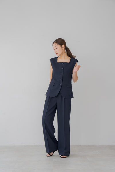 【7月23日(水)20:00〜 販売開始】スクエアネックベスト｜SQUARE NECK VEST