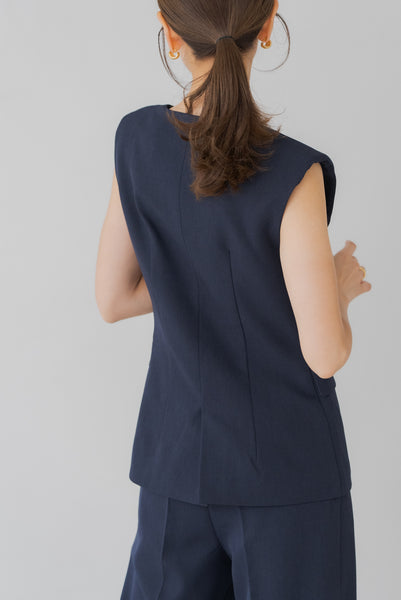 【7月23日(水)20:00〜 販売開始】スクエアネックベスト｜SQUARE NECK VEST
