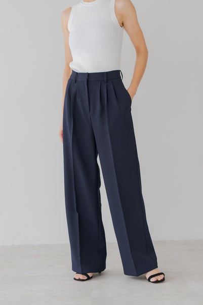 【7月23日(水)20:00〜 販売開始】ベーシックスリータックパンツ｜BASIC THREE TUCK PANTS