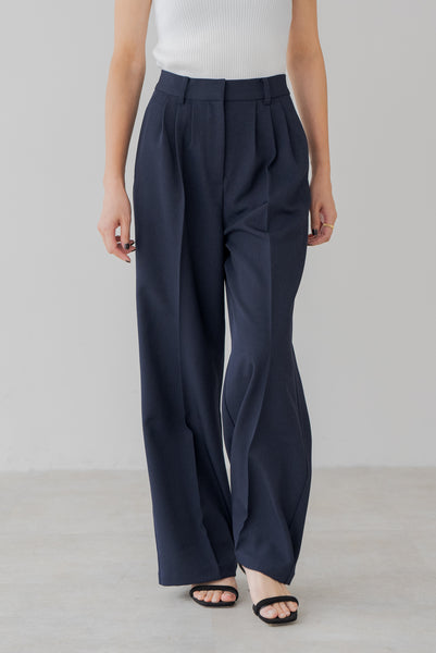 【7月23日(水)20:00〜 販売開始】ベーシックスリータックパンツ｜BASIC THREE TUCK PANTS