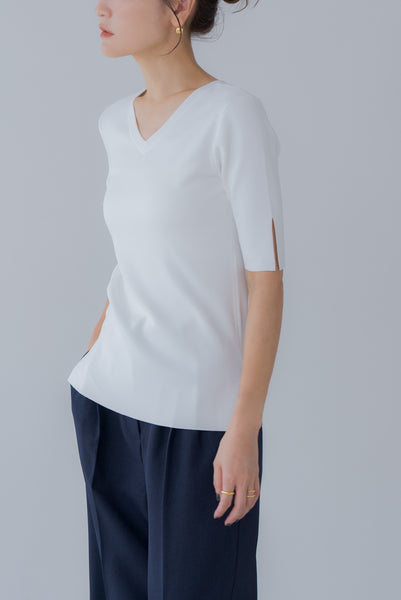 【8月25日(月)20:00〜 販売開始】ベーシックスリットニット｜BASIC SLIT KNIT