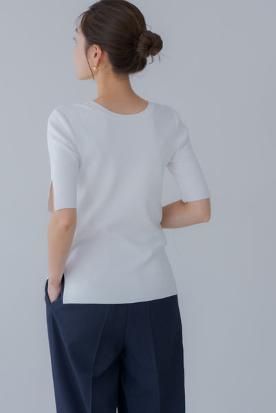 【8月25日(月)20:00〜 販売開始】ベーシックスリットニット｜BASIC SLIT KNIT