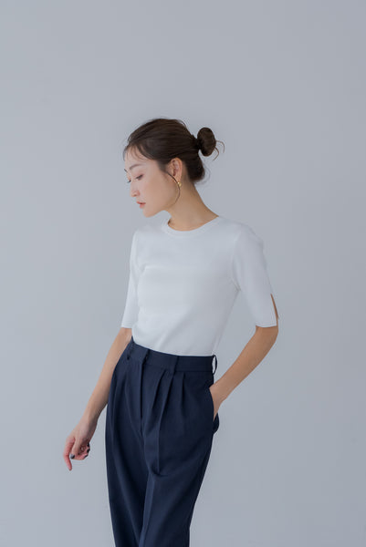 【8月25日(月)20:00〜 販売開始】ベーシックスリットニット｜BASIC SLIT KNIT