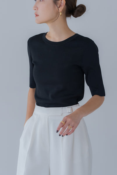 【8月25日(月)20:00〜 販売開始】ベーシックスリットニット｜BASIC SLIT KNIT