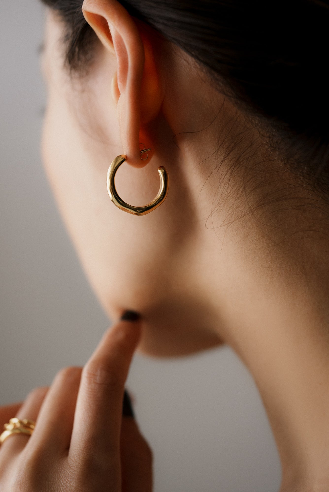 【7月23日(水)20:00〜 受注予約開始】ヴェイグフープピアス｜VAGUE HOOP PIERCE