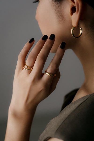 【7月23日(水)20:00〜 受注予約開始】ヴェイグフープピアス｜VAGUE HOOP PIERCE