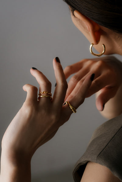 【7月23日(水)20:00〜 受注予約開始】ヴェイグフープピアス｜VAGUE HOOP PIERCE