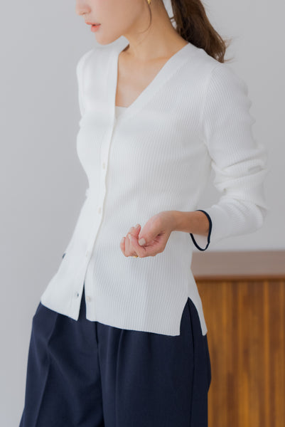 【9月16日(火)20:00〜 販売開始】バイカラーカーディガン｜BICOLOR CARDIGAN