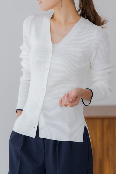 【9月16日(火)20:00〜 販売開始】バイカラーカーディガン｜BICOLOR CARDIGAN