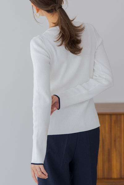 【9月16日(火)20:00〜 販売開始】バイカラーカーディガン｜BICOLOR CARDIGAN