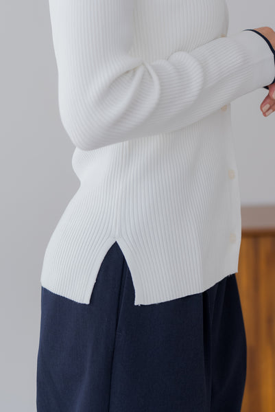 【9月16日(火)20:00〜 販売開始】バイカラーカーディガン｜BICOLOR CARDIGAN