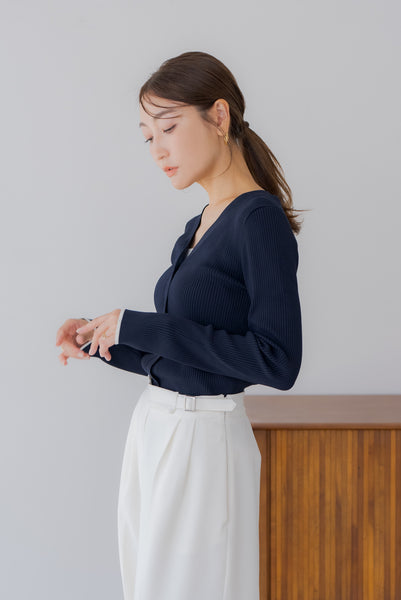 【9月16日(火)20:00〜 販売開始】バイカラーカーディガン｜BICOLOR CARDIGAN