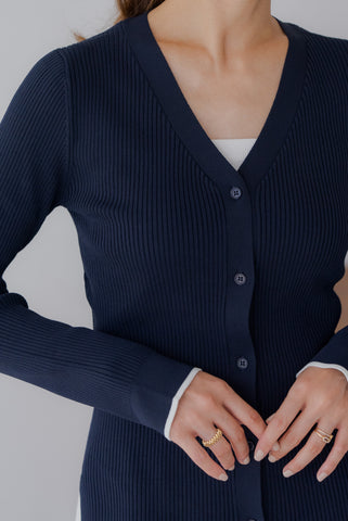 【9月16日(火)20:00〜 販売開始】バイカラーカーディガン｜BICOLOR CARDIGAN