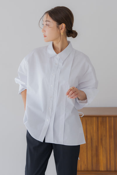 【8月25日(月)20:00〜 販売開始】バックリボンシャツ｜BACK RIBBON SHIRT