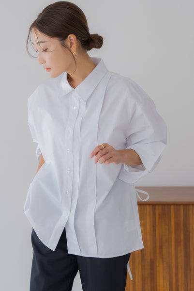 【8月25日(月)20:00〜 販売開始】バックリボンシャツ｜BACK RIBBON SHIRT