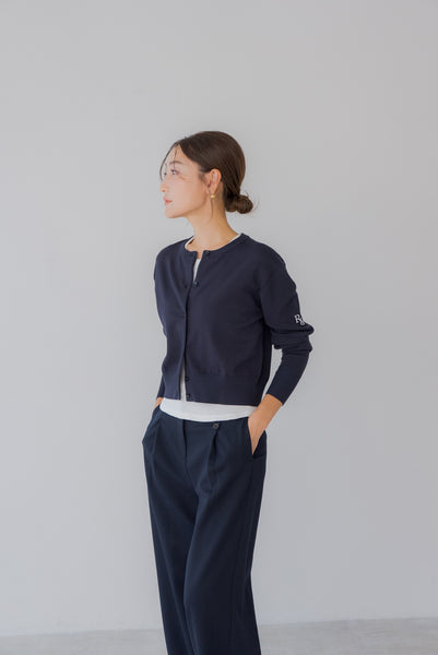 【8月28日(木)12:00〜 受注予約開始】ベーシックショートカーディガン｜BASIC SHORT CARDIGAN