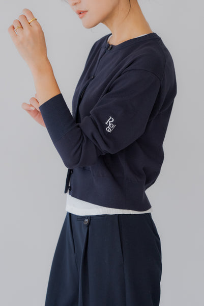 【8月28日(木)12:00〜 受注予約開始】ベーシックショートカーディガン｜BASIC SHORT CARDIGAN