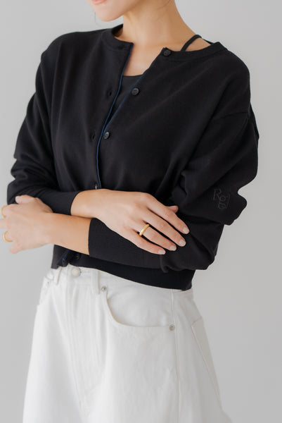 【8月28日(木)12:00〜 受注予約開始】ベーシックショートカーディガン｜BASIC SHORT CARDIGAN