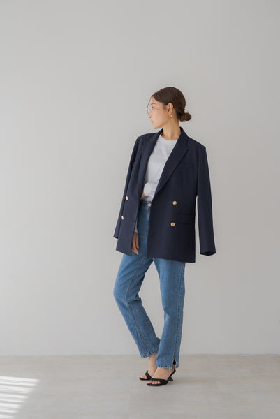 【9月16日(火)20:00〜 販売開始】ゴールドダブルボタンジャケット｜GOLD DOUBLE BUTTON JACKET