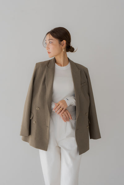 【9月16日(火)20:00〜 販売開始】ダブルボタンジャケット｜DOUBLE BUTTON JACKET
