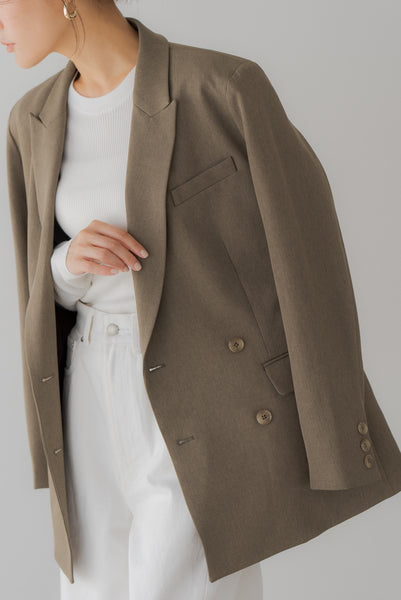 【9月16日(火)20:00〜 販売開始】ダブルボタンジャケット｜DOUBLE BUTTON JACKET