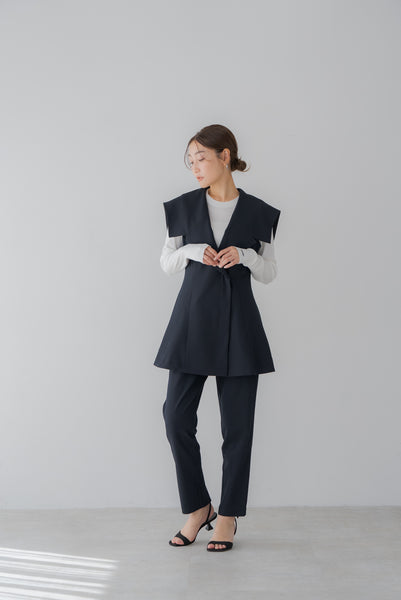 【8月25日(月)20:00〜 販売開始】ビックカラーベスト｜BIG COLLAR VEST