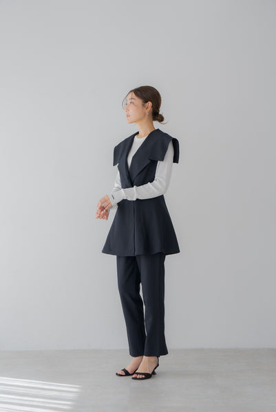 【8月25日(月)20:00〜 販売開始】ビックカラーベスト｜BIG COLLAR VEST