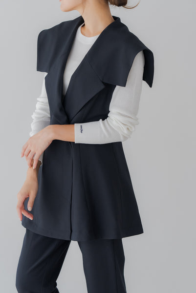 【8月25日(月)20:00〜 販売開始】ビックカラーベスト｜BIG COLLAR VEST