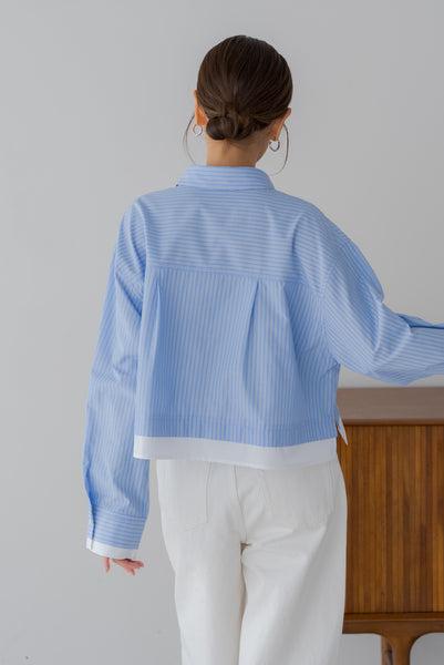 【9月16日(火)20:00〜 販売開始】レイヤードショートシャツ｜LAYERED SHORT SHIRT
