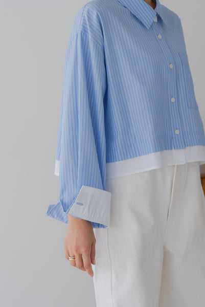 【9月16日(火)20:00〜 販売開始】レイヤードショートシャツ｜LAYERED SHORT SHIRT