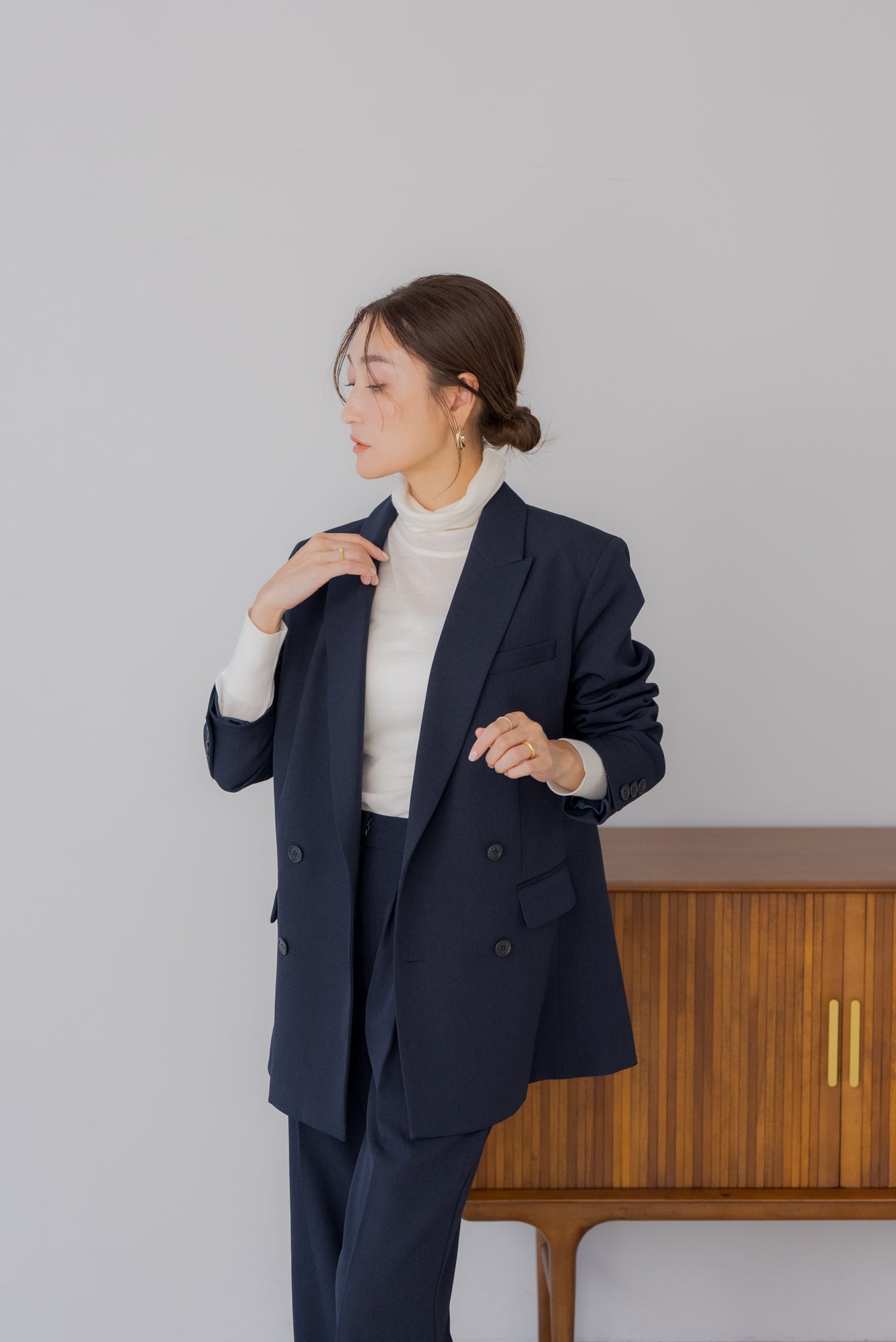 regleamリグリーム ブークレボタンジャケット regleamリグリーム ブークレボタンジャケット ブークレジャケット