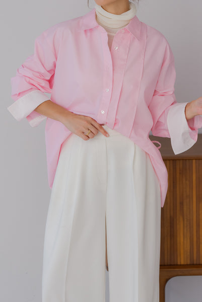 【8月25日(月)20:00〜 販売開始】バックリボンシャツ｜BACK RIBBON SHIRT