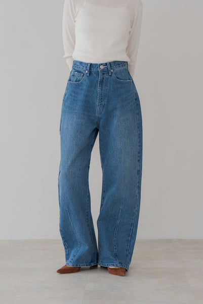 【11月12日(水)20:00〜 販売開始】エンボスカーブデニム｜EMBOSS CURVE DENIM