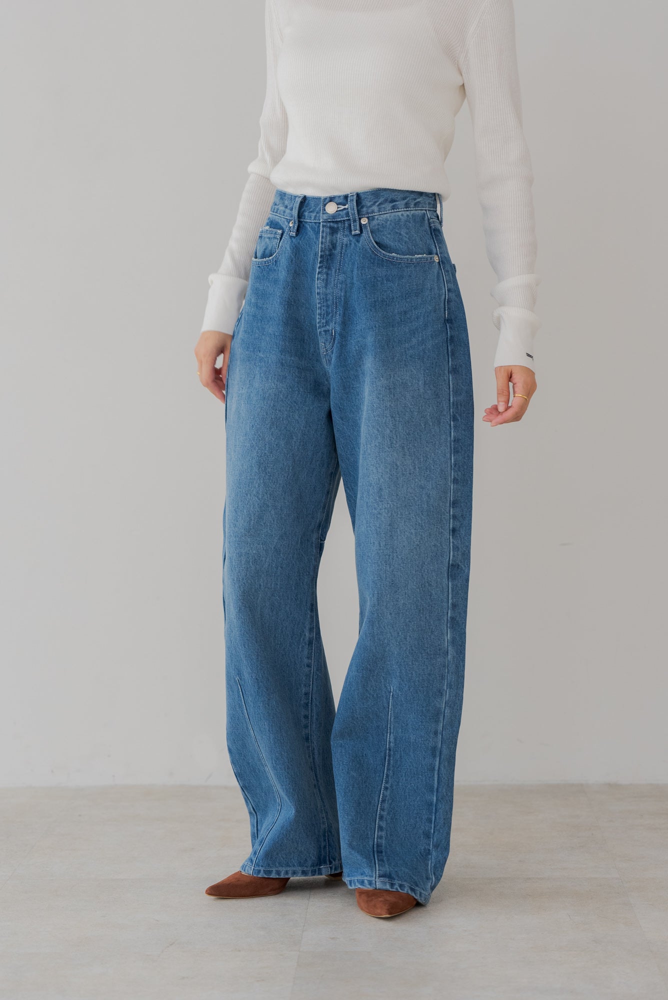 regleam エンボスカーブデニム EMBOSS CURVE DENIM エンボスカーブデニム｜EMBOSS CURVE DENIMの通販｜regleam