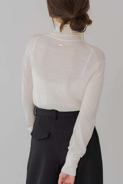 【10月15日(水)20:00〜 販売開始】ウールタートルネックニット｜WOOL TURTLENECK KNIT