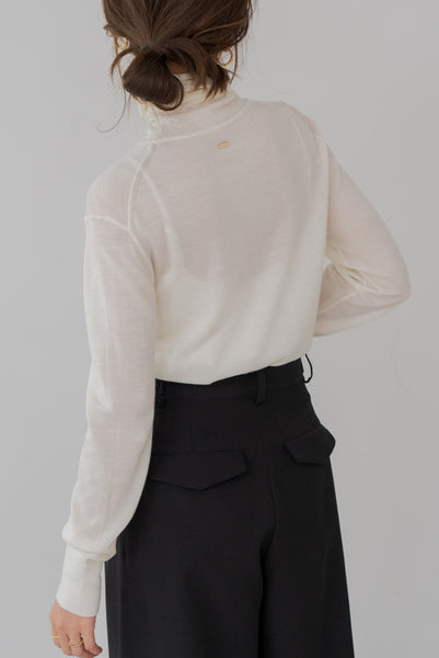 【10月15日(水)20:00〜 販売開始】ウールタートルネックニット｜WOOL TURTLENECK KNIT