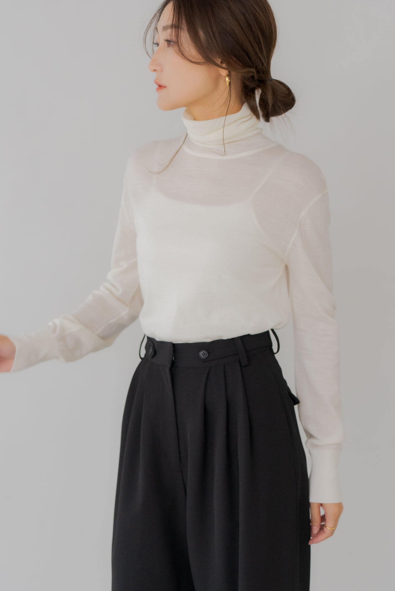 【10月15日(水)20:00〜 販売開始】ウールタートルネックニット｜WOOL TURTLENECK KNIT