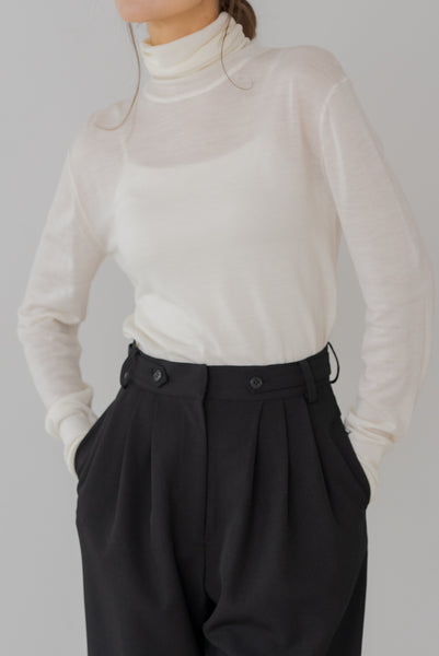【10月15日(水)20:00〜 販売開始】ウールタートルネックニット｜WOOL TURTLENECK KNIT