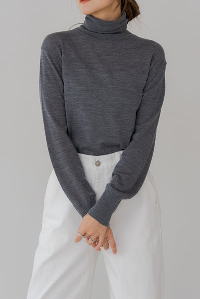 【10月15日(水)20:00〜 販売開始】ウールタートルネックニット｜WOOL TURTLENECK KNIT