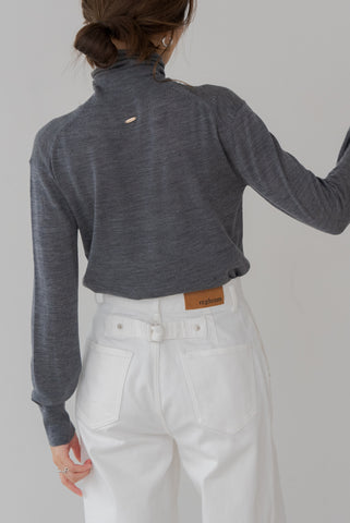 【10月15日(水)20:00〜 販売開始】ウールタートルネックニット｜WOOL TURTLENECK KNIT