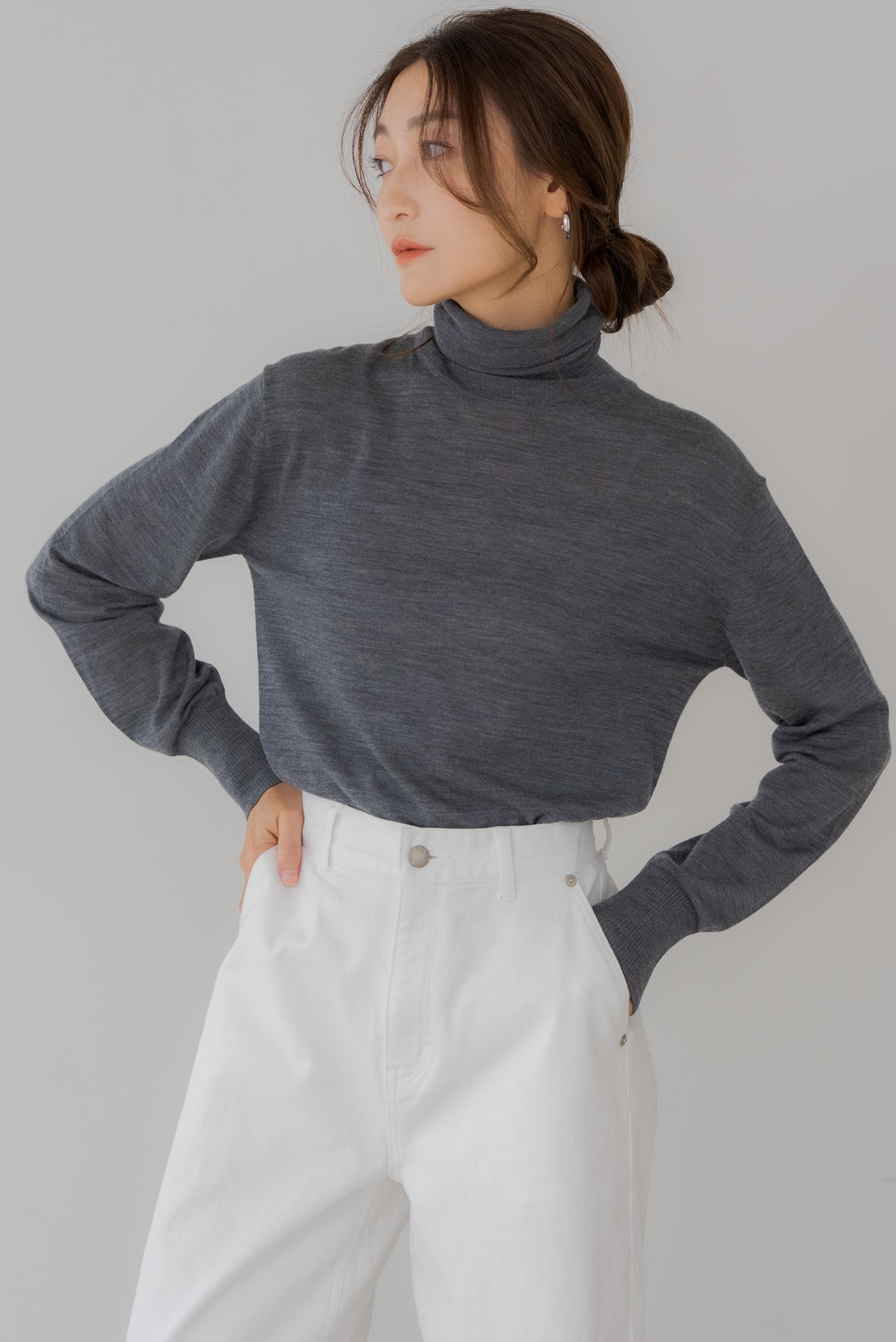 【10月15日(水)20:00〜 販売開始】ウールタートルネックニット｜WOOL TURTLENECK KNIT