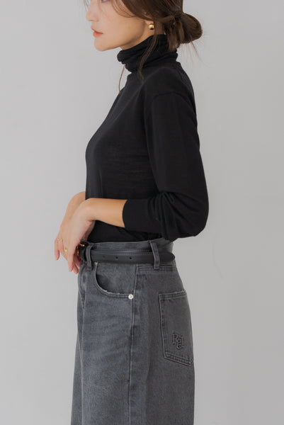 【10月15日(水)20:00〜 販売開始】ウールタートルネックニット｜WOOL TURTLENECK KNIT