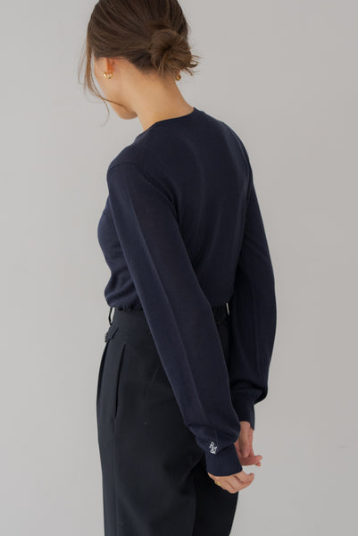 【10月15日(水)20:00〜 販売開始】ウールクルーネックニット｜WOOL CREWNECK KNIT