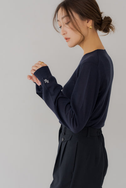 【10月15日(水)20:00〜 販売開始】ウールクルーネックニット｜WOOL CREWNECK KNIT