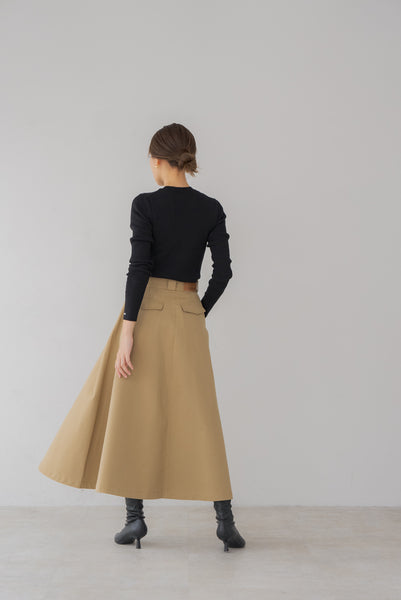 【10月27日(月)20:00〜 販売開始】チノ フレアスカート｜CHINO FLARE SKIRT