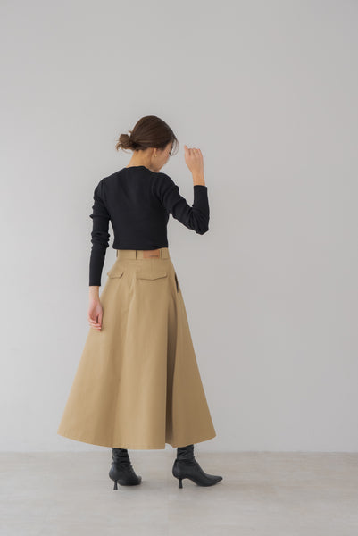 【10月27日(月)20:00〜 販売開始】チノ フレアスカート｜CHINO FLARE SKIRT