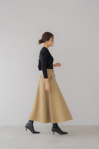 チノ フレアスカート｜CHINO FLARE SKIRTの通販｜regleam