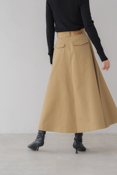 【10月27日(月)20:00〜 販売開始】チノ フレアスカート｜CHINO FLARE SKIRT