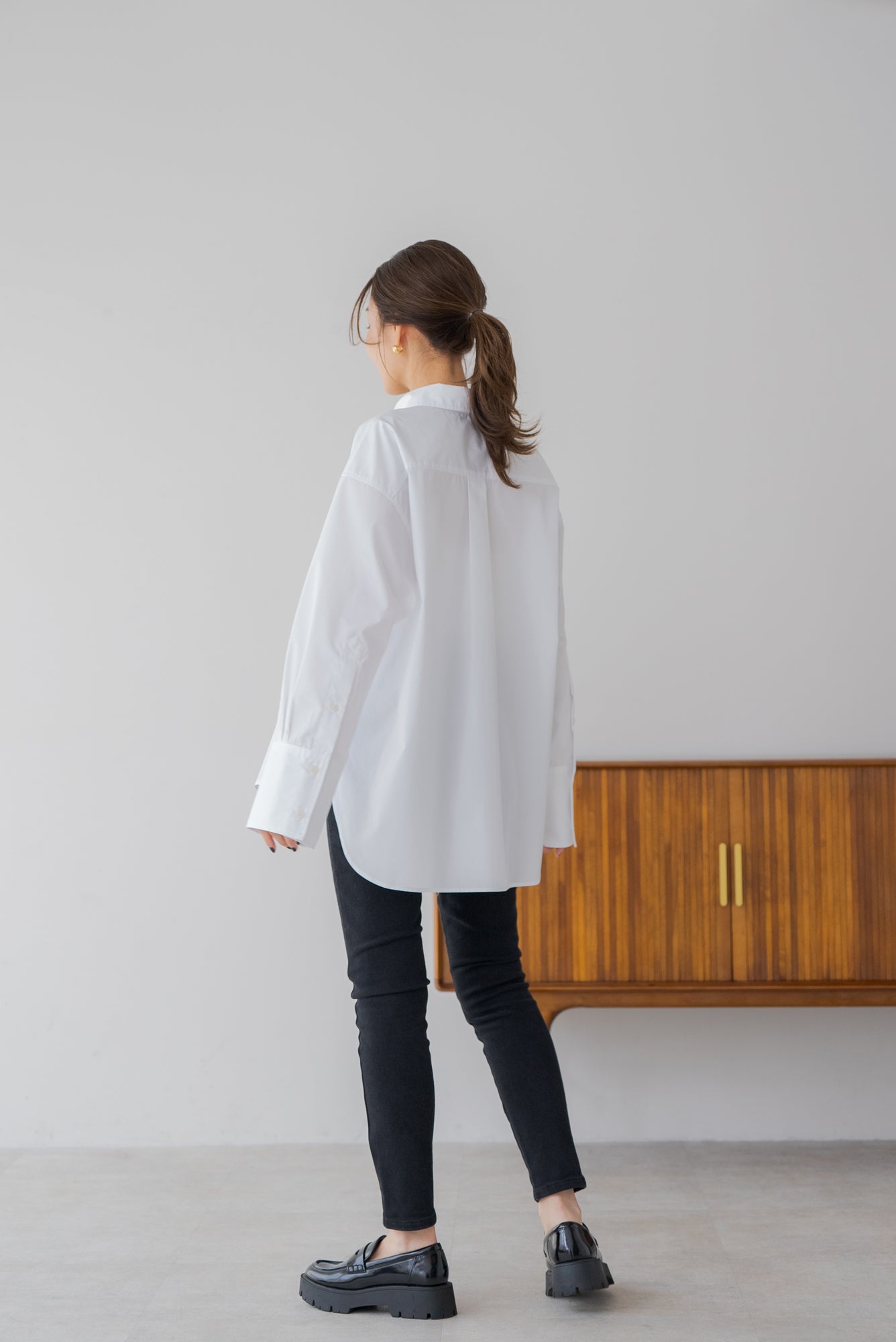 regleamリグリーム＊ダブルポケットオーバーシャツ＊新品未使用 ダブルポケットオーバーシャツ｜DOUBLE POCKET OVER SHIRTの通販｜regleam