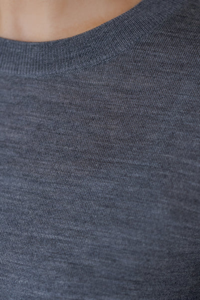 【10月15日(水)20:00〜 販売開始】ウールクルーネックニット｜WOOL CREWNECK KNIT